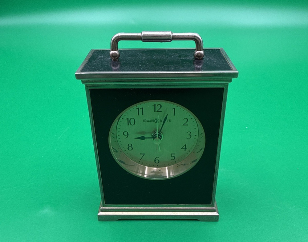 Vintage Howard Miller alarm clock Tested & Works